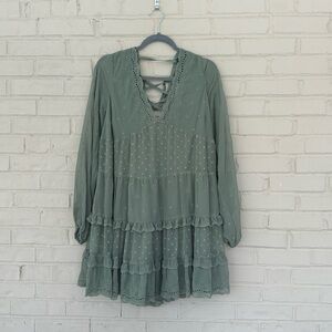 ASOS maternity tiered dress